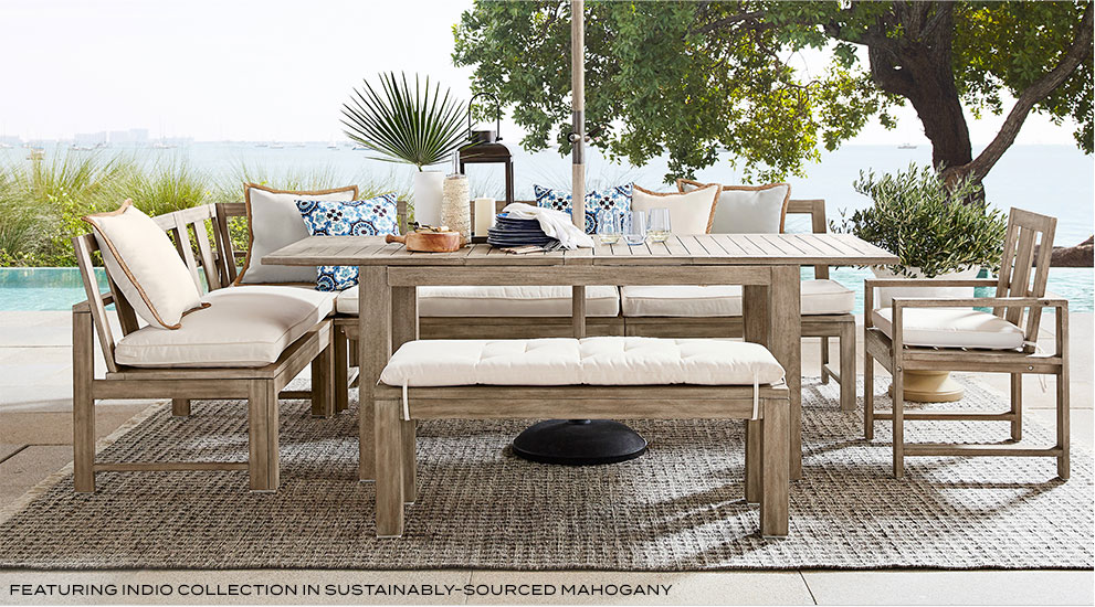 Patio Furniture Outdoor Decor Pottery Barn Indio Collection