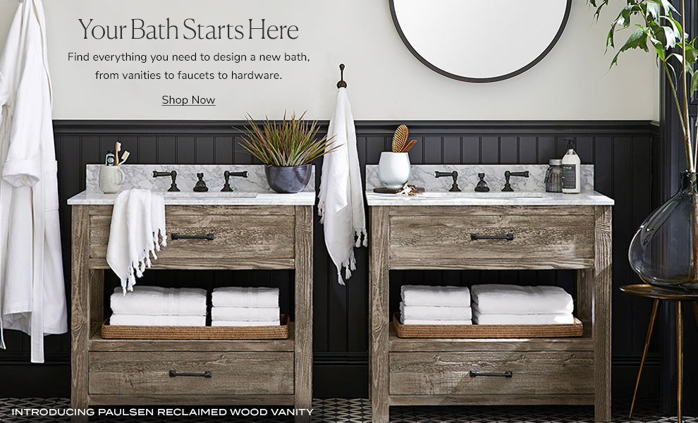 Bathroom Decor Bathroom Furniture Bathroom Storage Pottery Barn