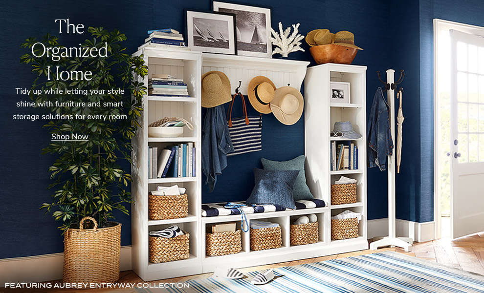 Home Organization Storage Solutions Pottery Barn Home Organization