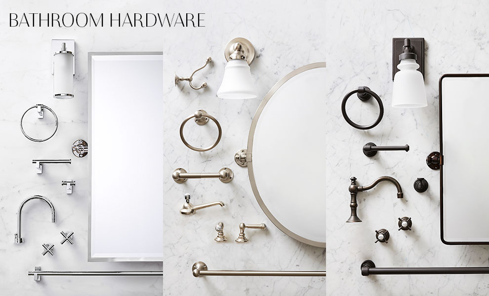 Bathroom Hardware Fixtures Faucets Pottery Barn