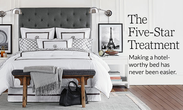 Hotel Bedding Pottery Barn