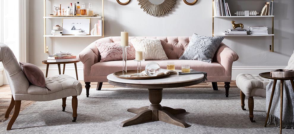Adeline Polished Living Room Adeline Polished Living Room