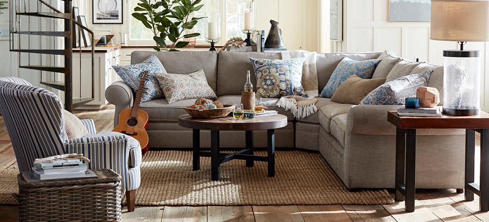 Pearce Sectional Farmhouse Industrial Living Room Pearce Sectional Farmhouse Industrial Living Room
