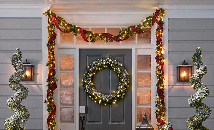 How To Hang A Garland Pottery Barn