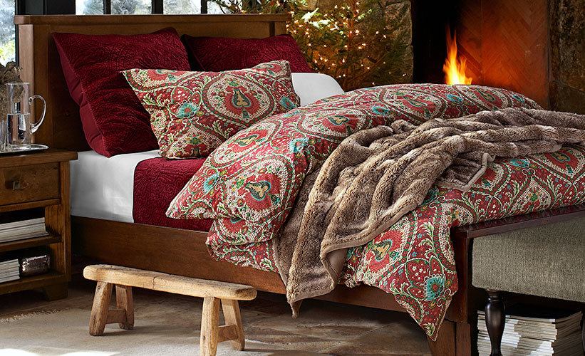 Cozy Up Bedding Fall And Winter Pottery Barn