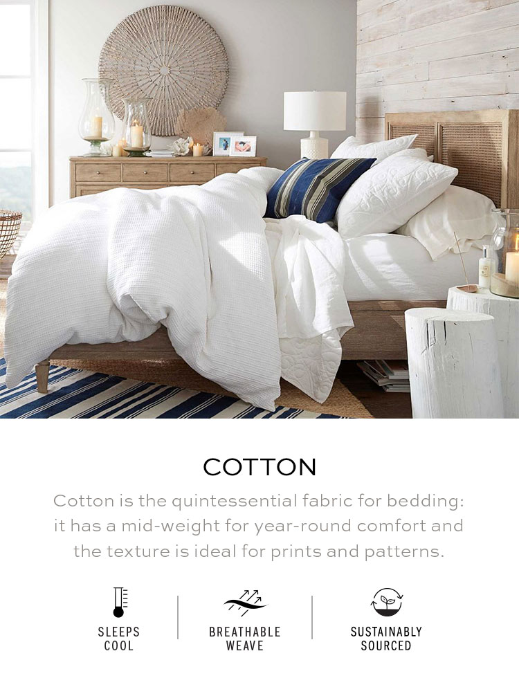 Cotton Bedding Pottery Barn