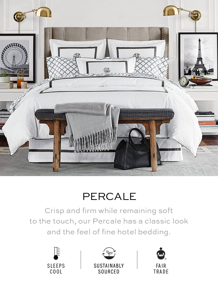 Bedding Sets Percale Bedding Pottery Barn