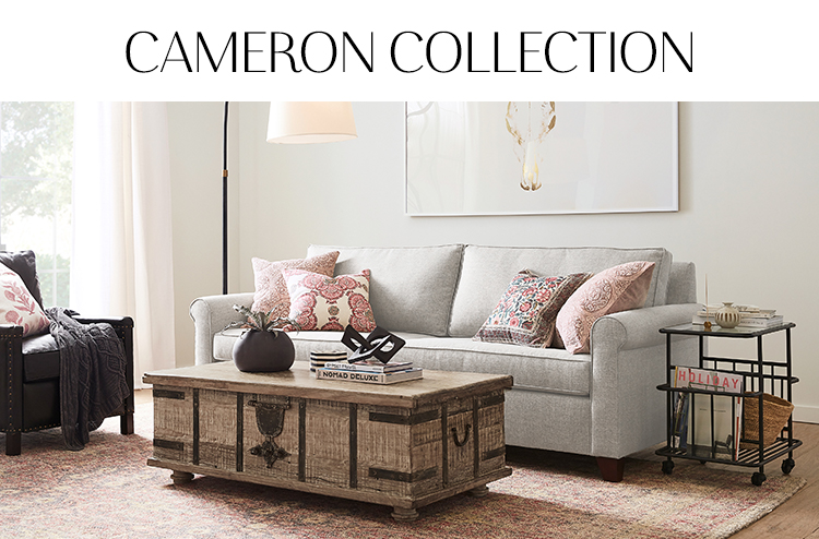 Cameron Upholstered Sofas Sectionals Armchairs Pottery Barn