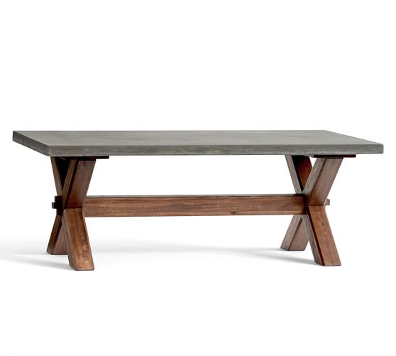 Abbott Rectangular Coffee Table Pottery Barn Abbott Rectangular Coffee Table. View Larger. Roll Over Image to Zoom - Abbott Rectangular Coffee Table Pottery Barn