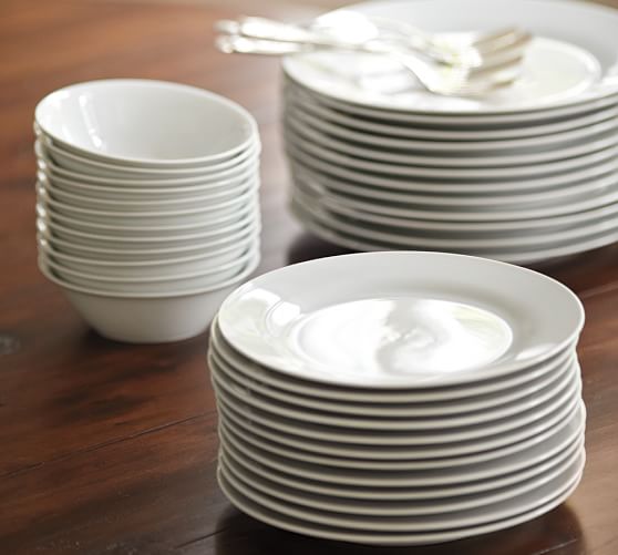 Caterer's Salad Plate, Set of 12 Pottery Barn
