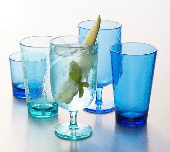 Fresca Acrylic Glasses, Set of 4 Pottery Barn