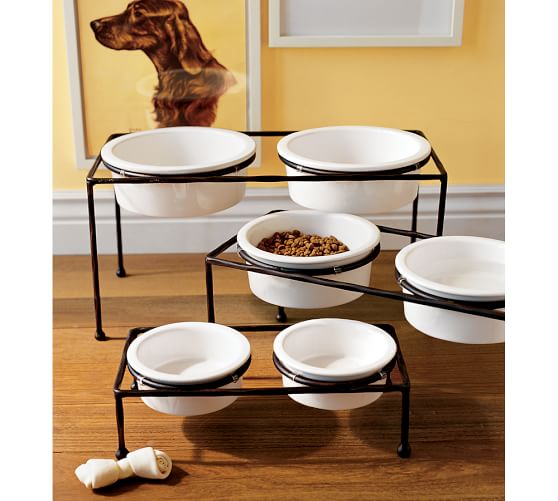 Paw Print Dog Bowl, Small