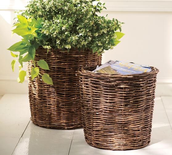 Garden Planter Baskets Pottery Barn
