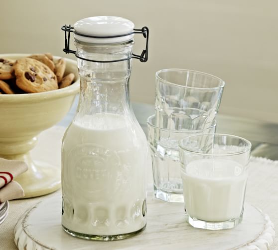 Kitchen Pressed Glass Carafe