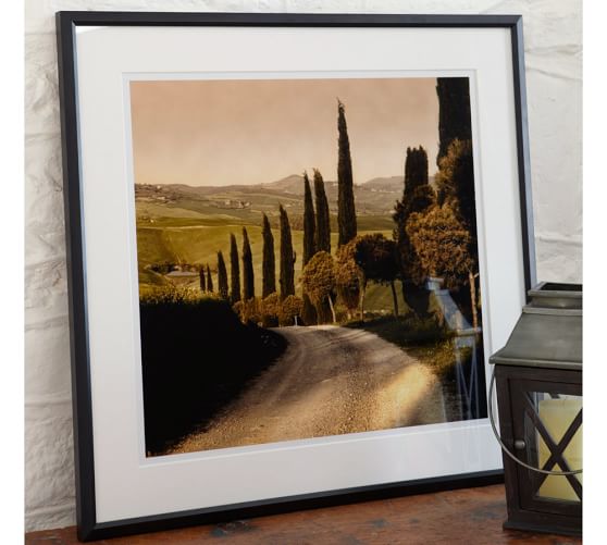 Elizabeth Carmel, Country Lane, Val'd'orcia Region, Tuscany 2004