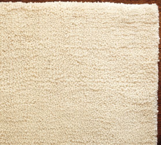 Dalton Shag Rug Swatch, Ivory