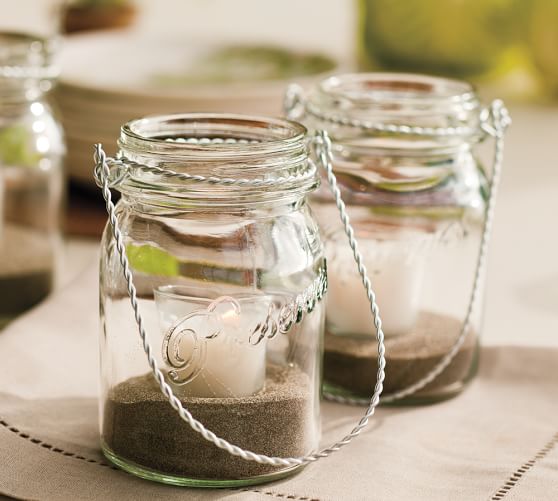 Hanging Mason Jar