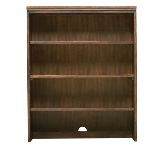 Printer's Double Bookcase Hutch, Tuscan Chestnut stain
