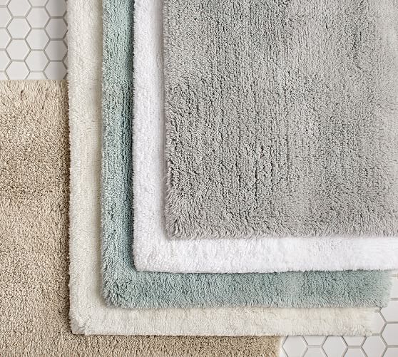 PB Essential Tufted Bath Rug | Pottery Barn
