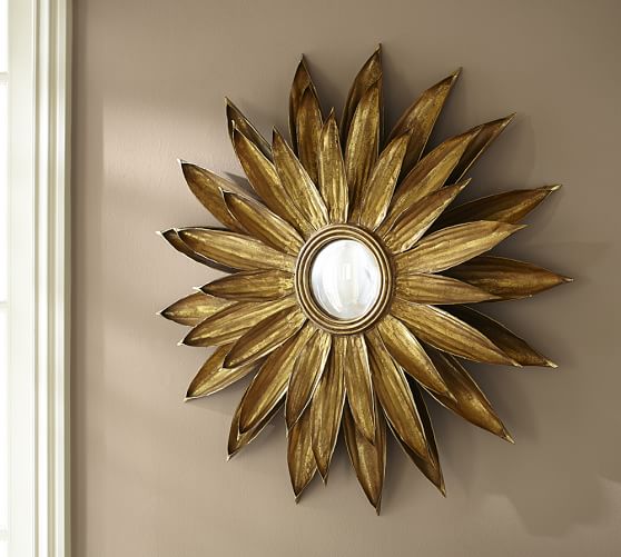 Gold Sunburst Mirror Pottery Barn