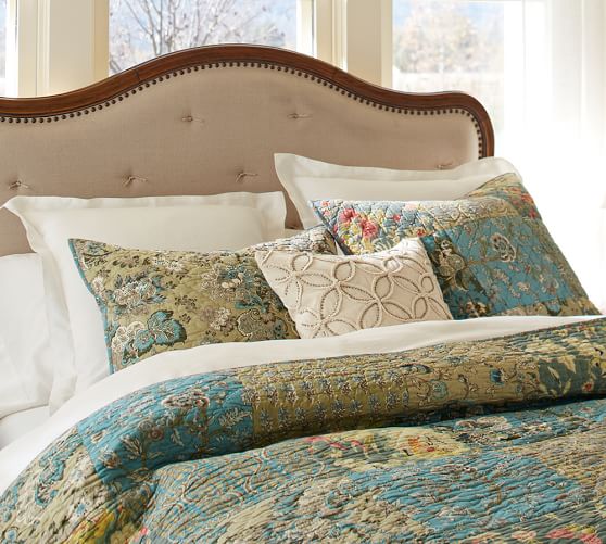 Gabriella Upholstered Headboard Pottery Barn