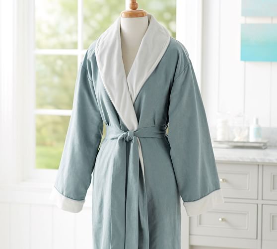 Microfiber Robe Pottery Barn