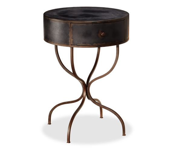 Brussels Bedside Pedestal Table Pottery Barn