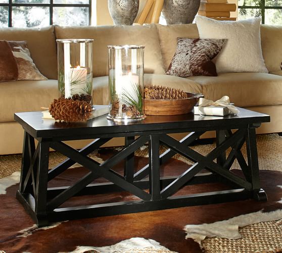 Silver Rim Glass Hurricane Pottery Barn