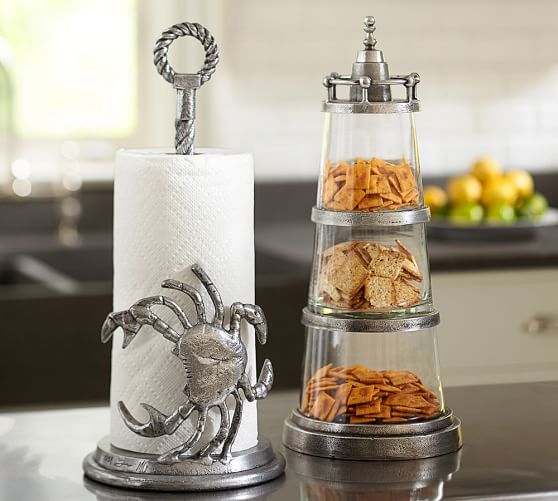 Lighthouse Stacking Canisters Pottery Barn