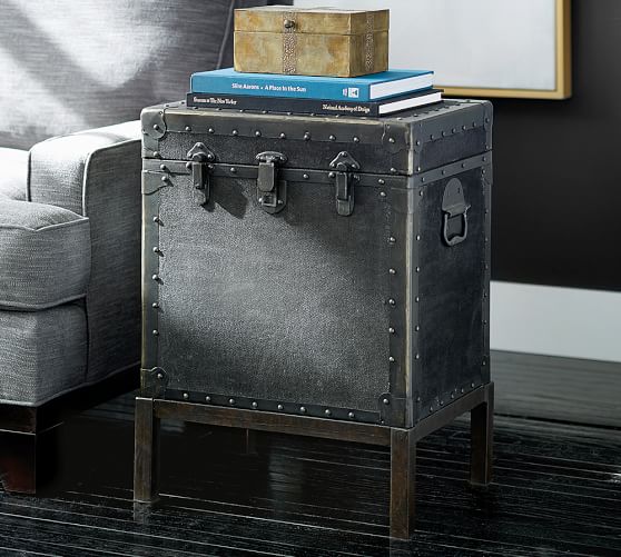 Ludlow Trunk Side Table Pottery Barn