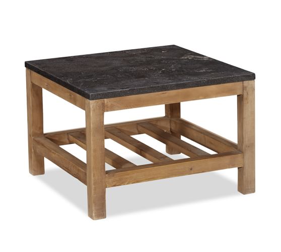 connor coffee table - limestone | pottery barn connor coffee table - limestone | pottery barn
