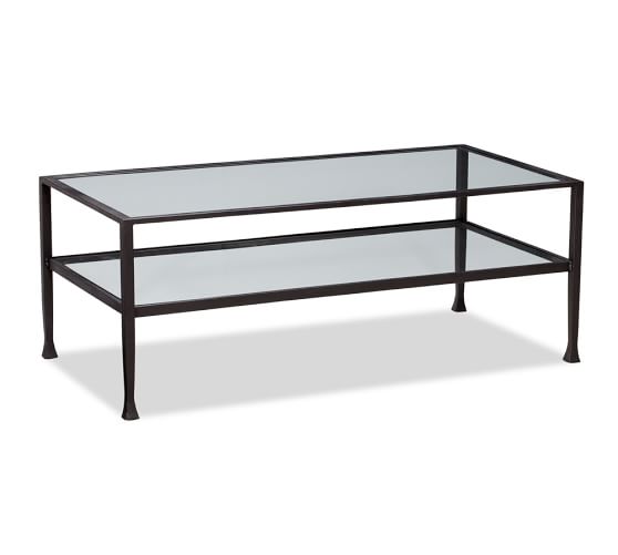 Tanner Rectangular Coffee Table - Bronze Finish Pottery Barn Scroll to Previous Item - Tanner Rectangular Coffee Table - Bronze Finish Pottery Barn