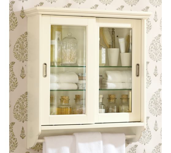 Sliding Door Wall Cabinet | Pottery Barn
