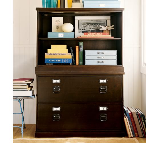 Bedford Lateral File Cabinet, Antique White Pottery Barn Alternate View; View other colors; Alternate View - Bedford Lateral File Cabinet, Antique White Pottery Barn