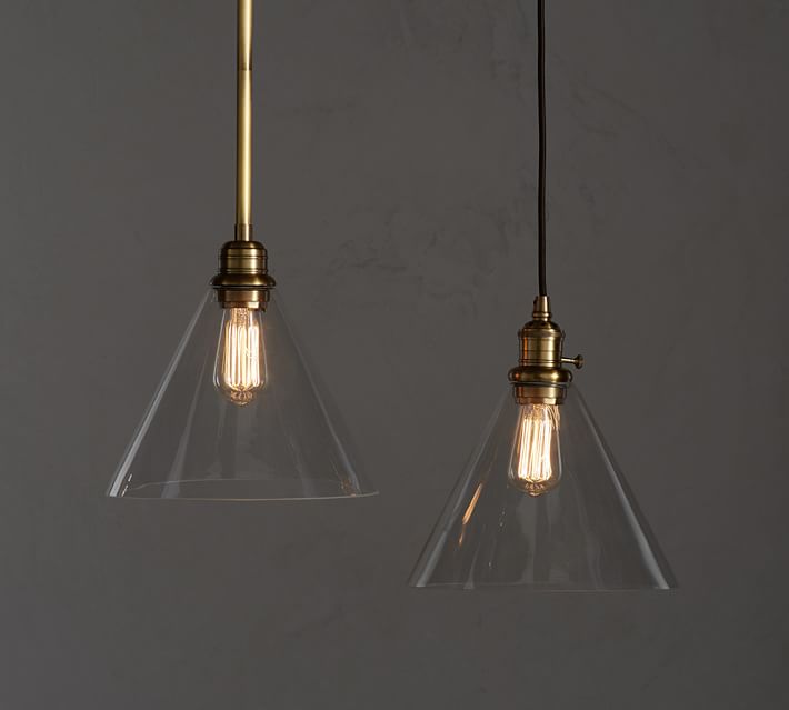 Lighting Guide: Classic Pendant- Flared Glass 