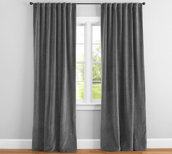 Velvet Drape Pottery Barn