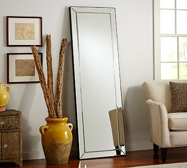 Jacobson Floor Mirror | Pottery Barn