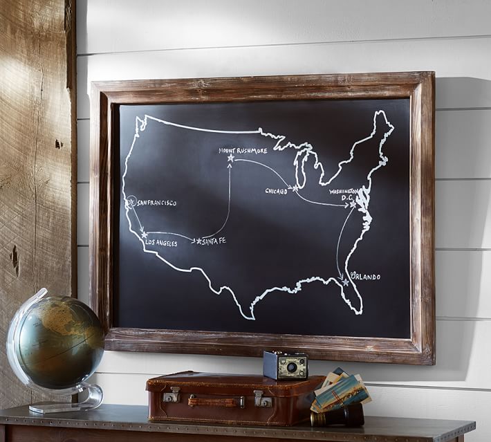 Chalkboard Wall Art chalkboard usa wall art | pottery barn Chalkboard Wall Art chalkboard usa wall art | pottery barn