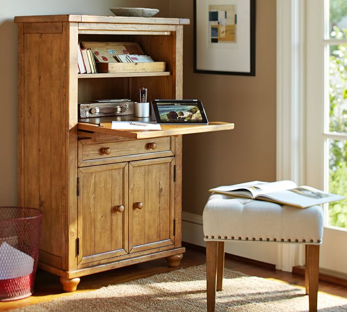 cortona office armoire | pottery barn cortona office armoire | pottery barn
