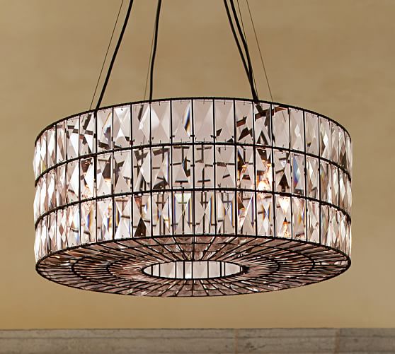 Adeline Crystal Chandelier | Pottery Barn