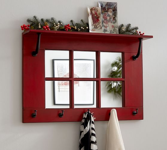 Windowpane Entryway Organizer Pottery Barn