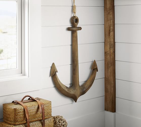 Anchor Wall Art wooden anchor wall art | pottery barn Anchor Wall Art wooden anchor wall art | pottery barn