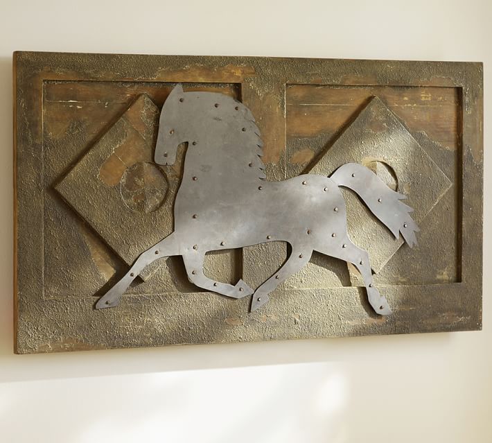 Wall Art Horses horse wall art | pottery barn Wall Art Horses horse wall art | pottery barn