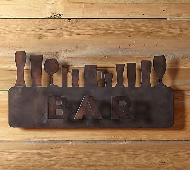 Bar Wall Decor bar wall art | pottery barn Bar Wall Decor bar wall art | pottery barn