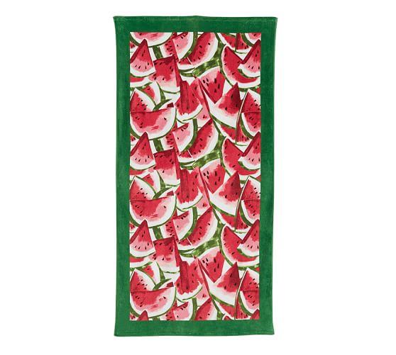 Watermelon Beach Towels Pottery Barn