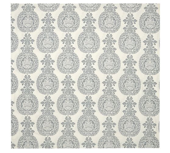 Lucianna Medallion Duvet Cover & Sham Gray Pottery Barn