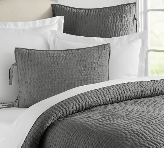 PickStitch Handcrafted Quilt & Sham Pottery Barn