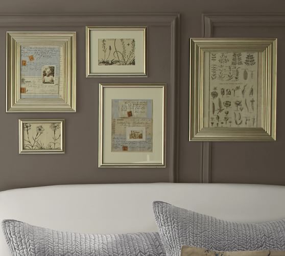 Gallery In A Box Frames Gilt Pottery Barn