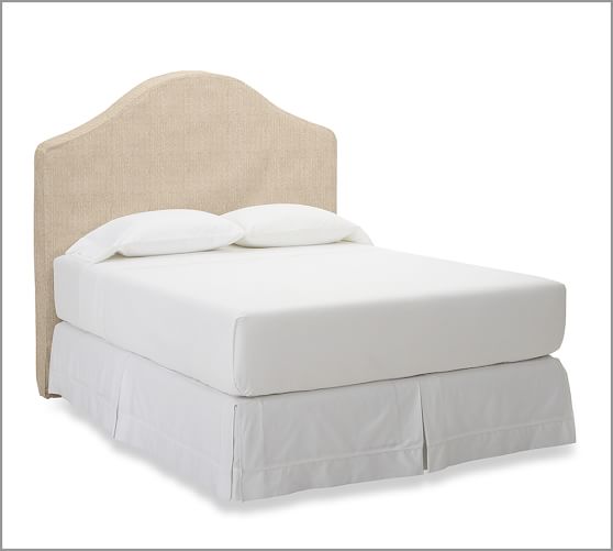 Riley Slipcovered Headboard Pottery Barn
