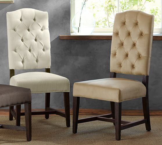 Ashton Tufted Side Chair Pottery Barn